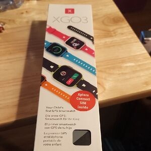 XGO3 Kids Smartwatch - Black, Blue, Pink